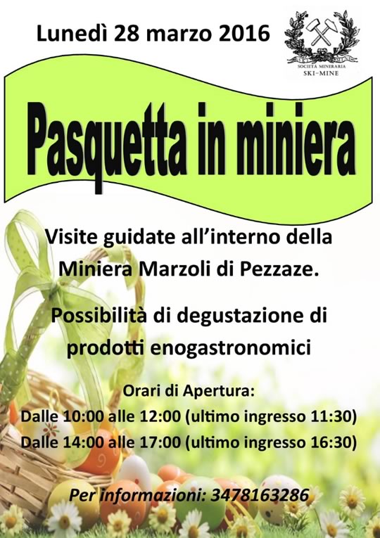 Pasquetta in Miniera a Pezzaze