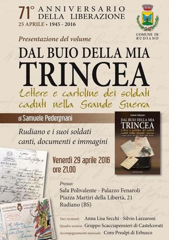 Dal Buio della Mia Trincea a Rudiano