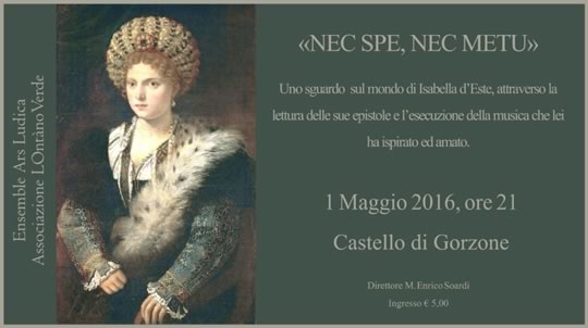 Nec Spe, Nec Metu a Darfo Boario Terme