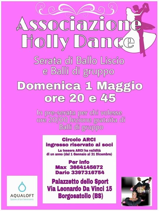 Serata Ballo Liscio e Balli di Gruppo a Borgosatollo