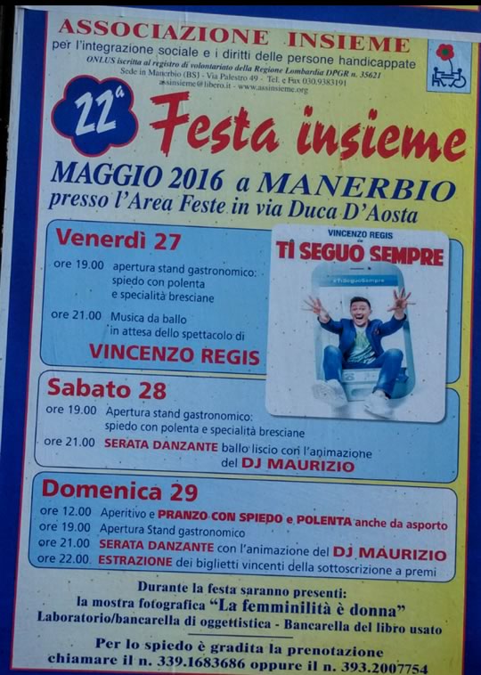 22 Festa Insieme a Manerbio