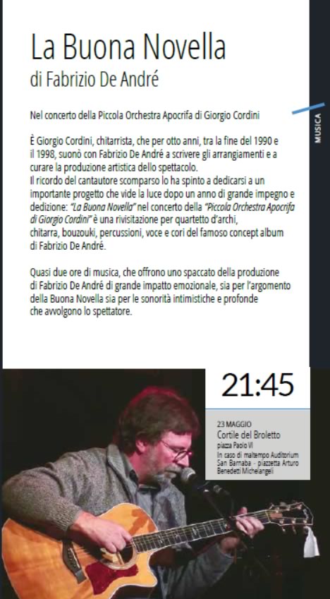 La Buona Novella a Brescia 