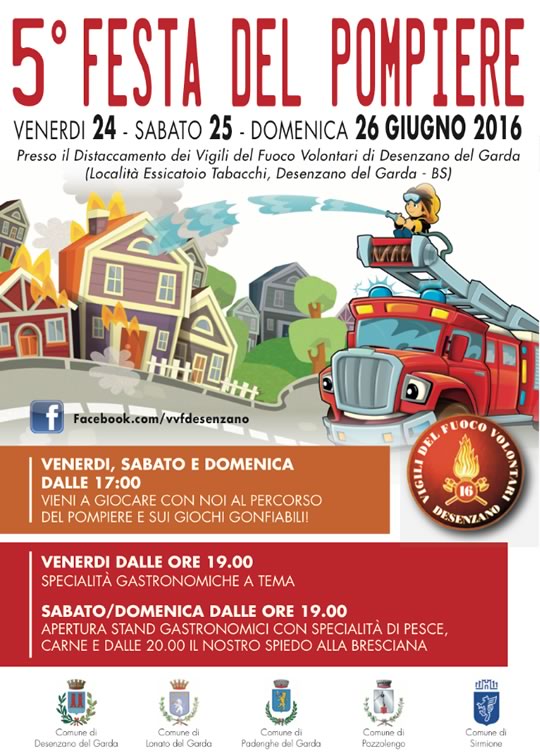 5 Festa del Pompiere a Desenzano