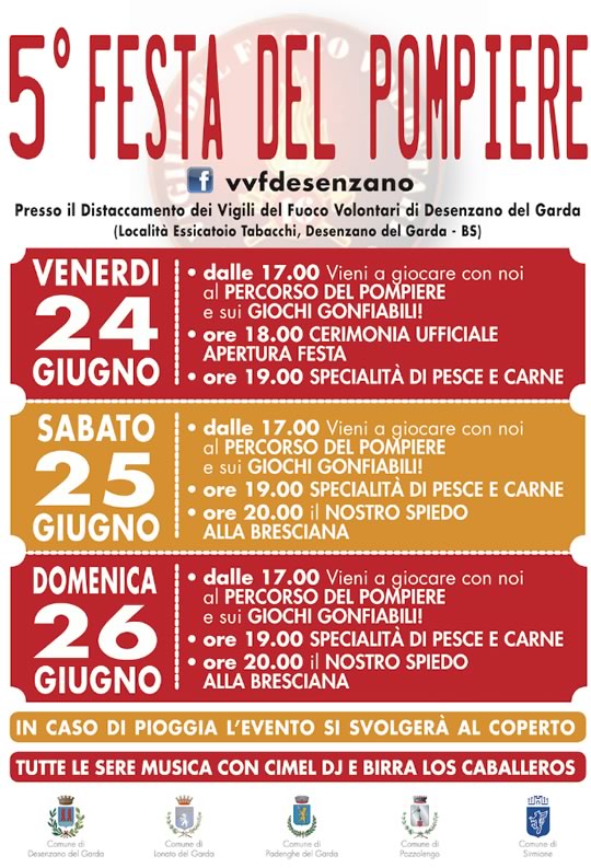 5 Festa del Pompiere a Desenzano