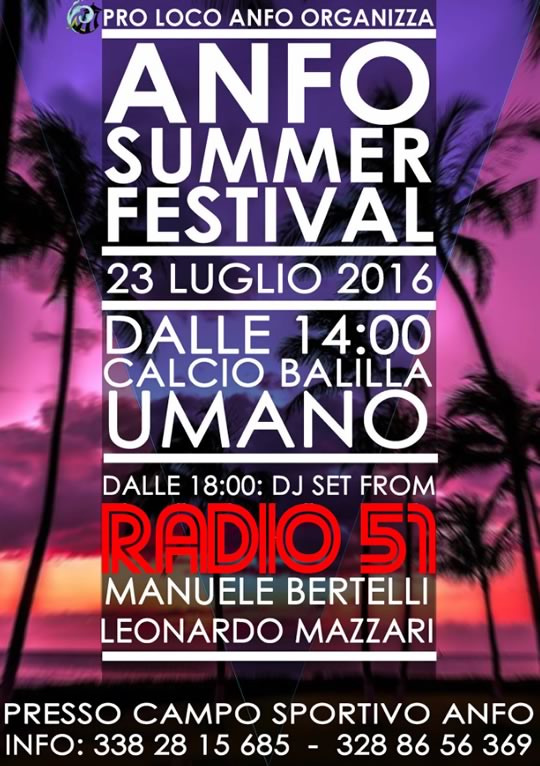 Anfo Summer Festival