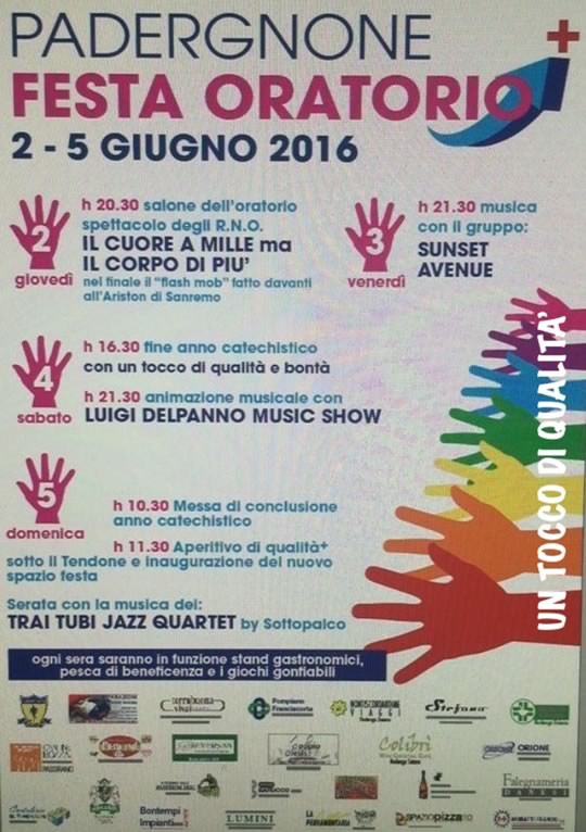 Festa Oratorio a Pedergnone TN