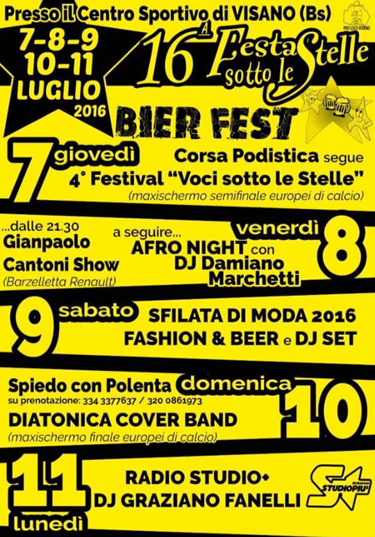 16 Festa Sotto le Stelle a Visano
