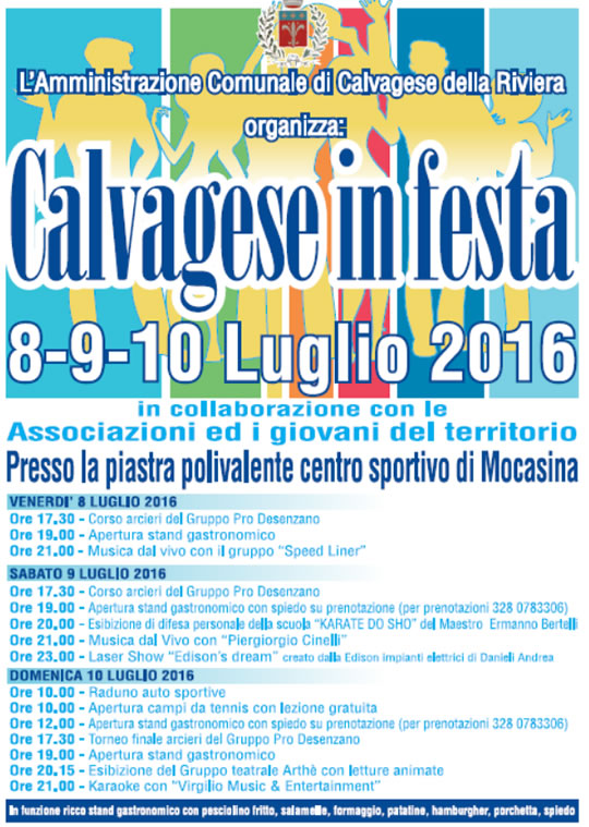 Calvagese in Festa a Calvagese della Riviera