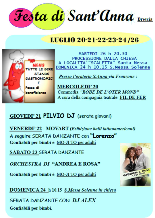 Festa di Sant'Anna a Brescia
