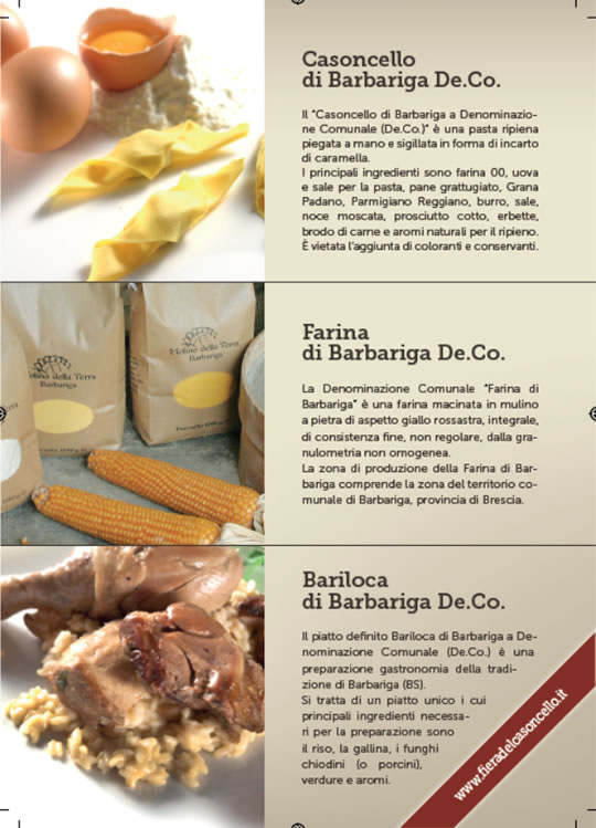 13° Fiera del Casoncello Barbariga