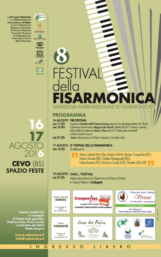 8 Festival della Fisarmonica a Cevo