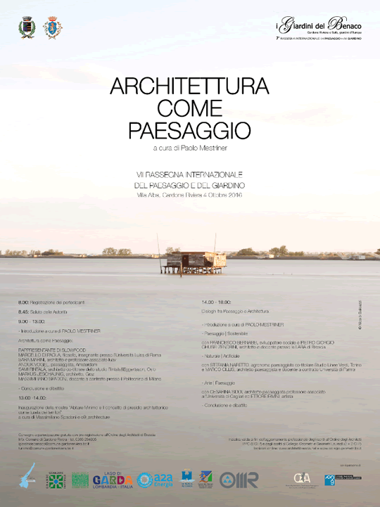 Architettura come Paesaggio a Gardone Riviera