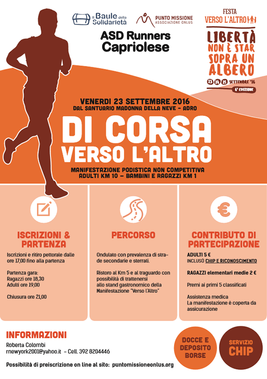 di-corsa-verso-laltro