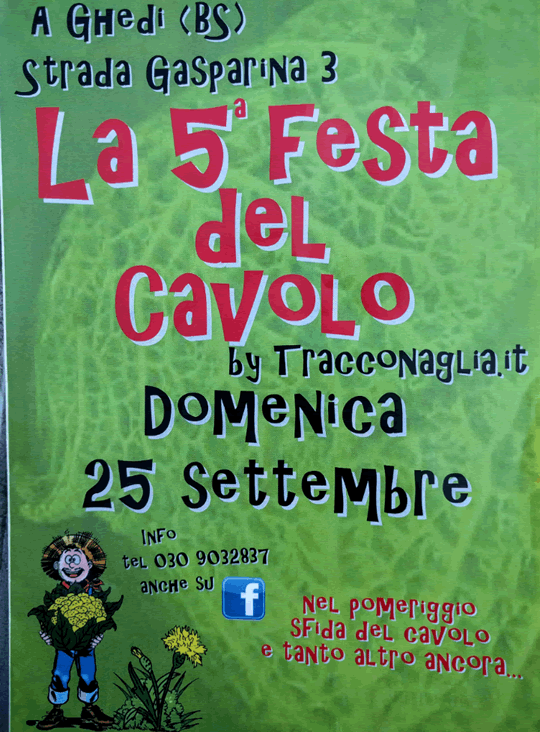 La 5 Festa del Cavolo a Ghedi