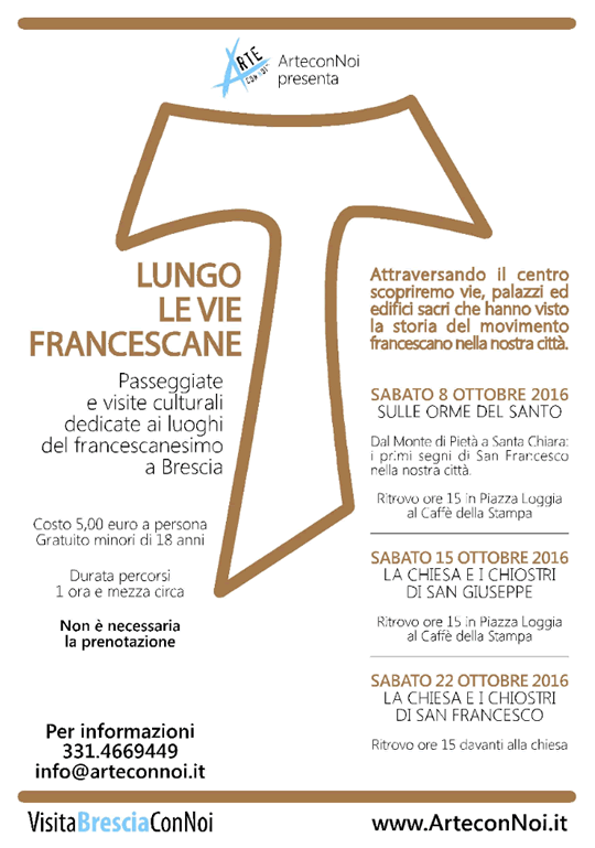 Lungo le Vie Francescane