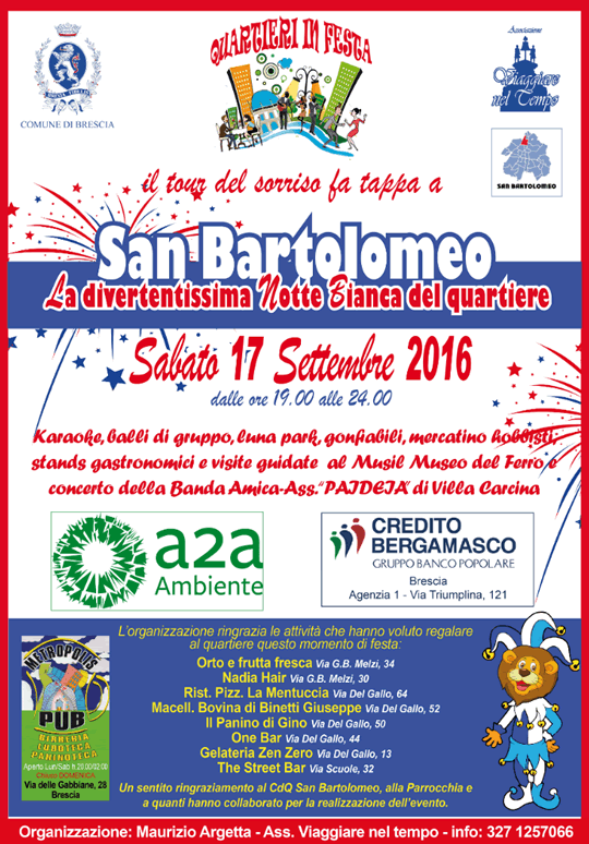 Notte Bianca nel Quartiere San Bartolomeo