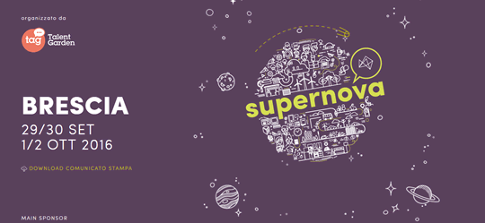 Supernova 2016 a Brescia