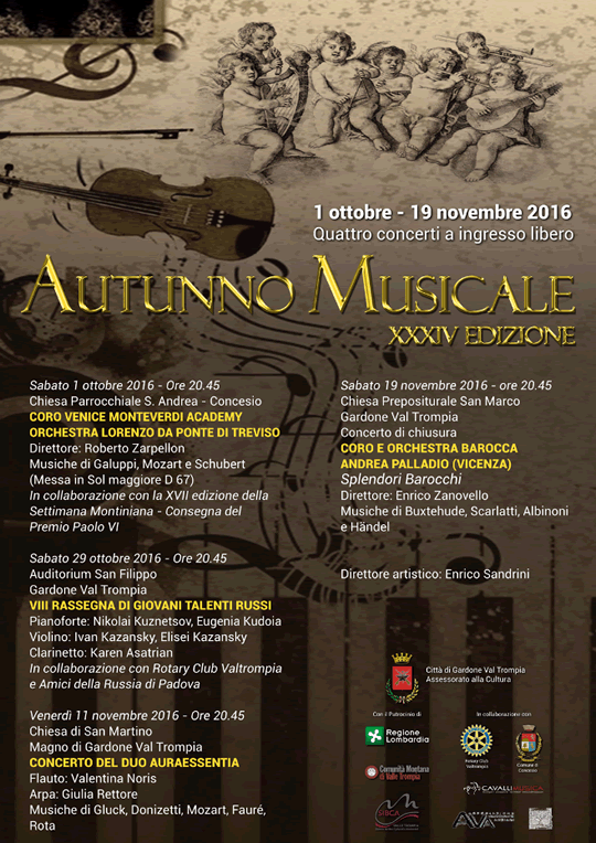 34 Autunno Musicale 