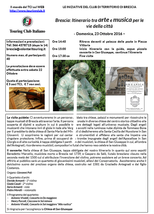 Arte e Musica a Brescia