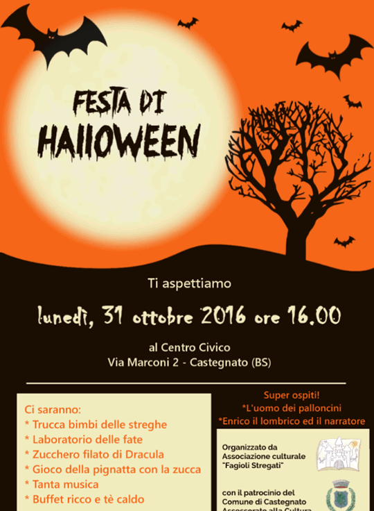 Festa di Halloween a Castegnato