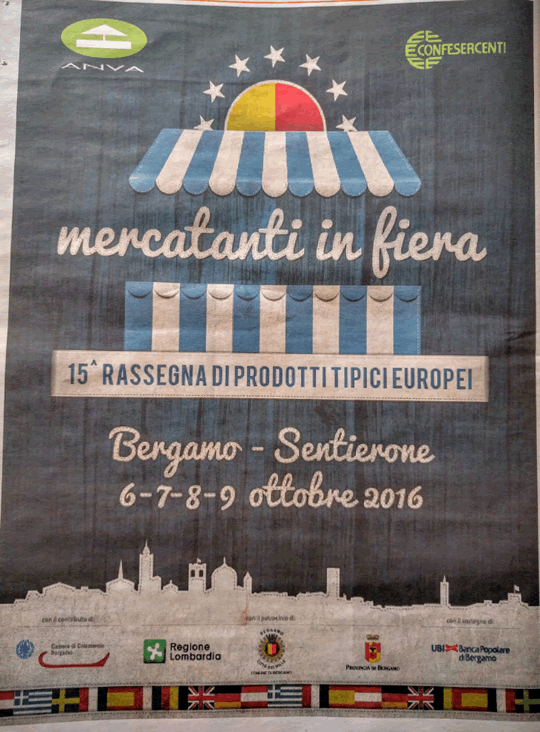 Mercatanti in Fiera a Bergamo