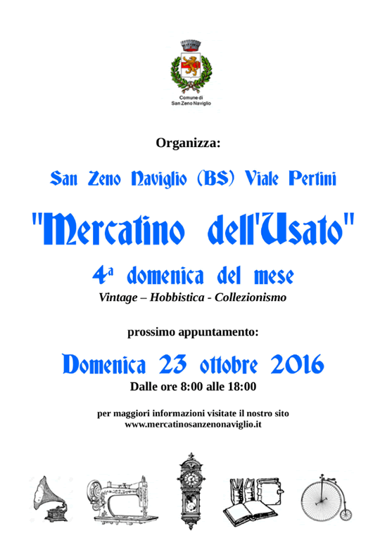 Mercatino dell'Usato a San Zeno Naviglio