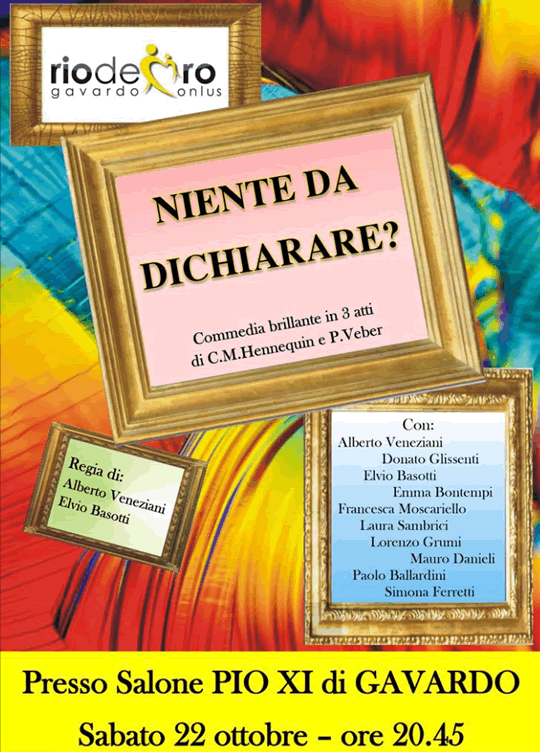 Niente da Dichiarare a Gavardo