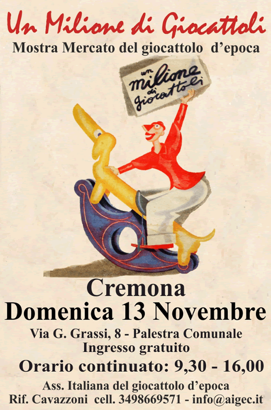 Un Milione di Giocattoli a Cremona