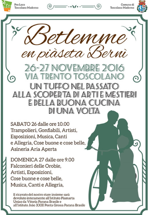 Betlemme en piaseta Bernì a Toscolano Maderno