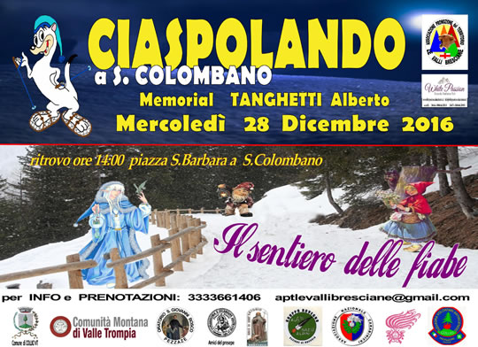 Ciaspolando a San Colombano