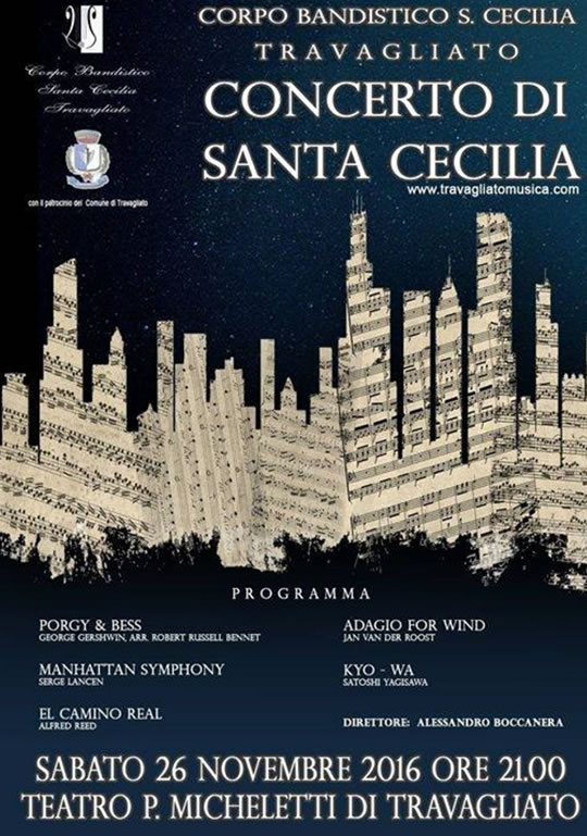 Concerto di Santa Cecilia a Travagliato 
