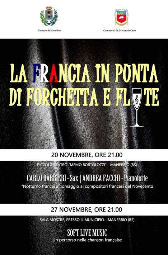 La Francia in Punta di Forchetta e Flute a Manerbio