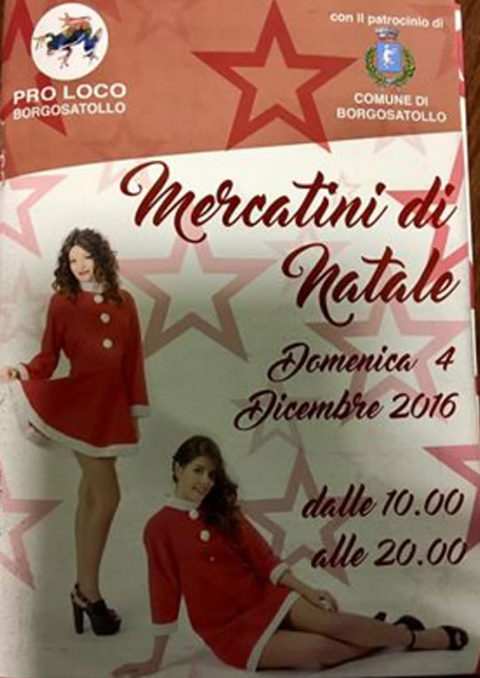 Mercatini di Natale a Borgosatollo