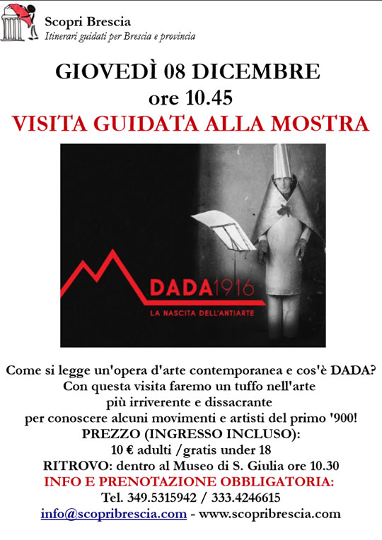 Visita Guidata alla Mostra Dada 1916