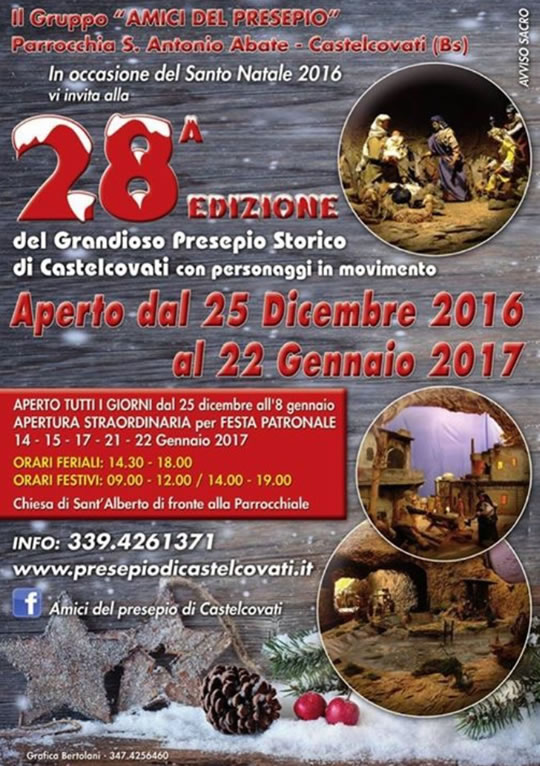 28 Grandioso Presepio Storico a Castelcovati