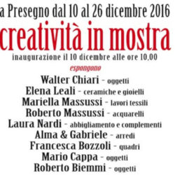 Creatività in Mostra a Presegno di Lavenone