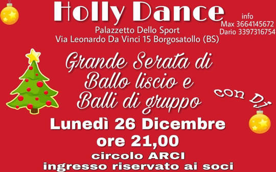 Grande Serata di Ballo Liscio e Balli di Gruppo a Borgosatollo
