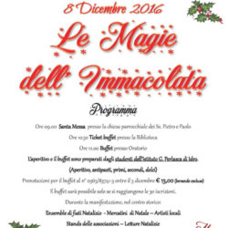 Le Magie dell'Immacolata ad Anfo