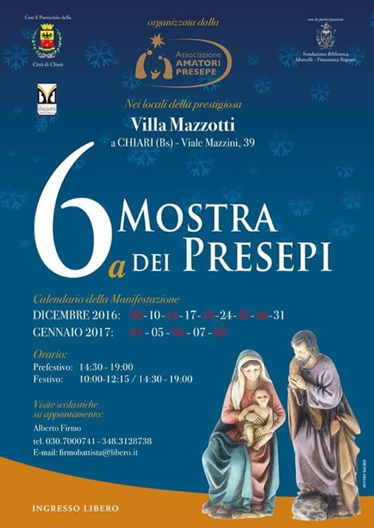Mostra dei Presepi a Chiari