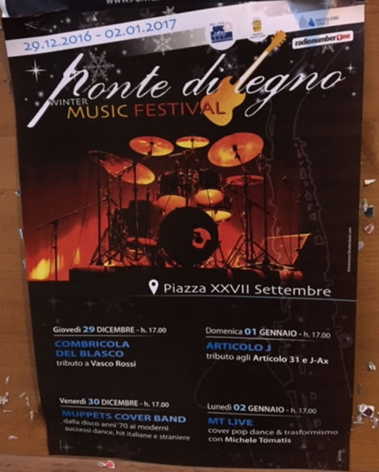 Ponte di Legno Winter Music Festival