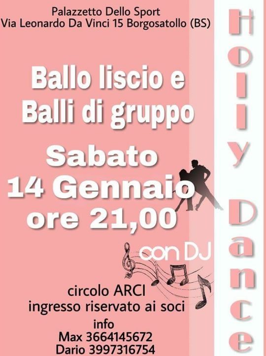 Ballo Liscio e Balli di Gruppo a Borgosatollo