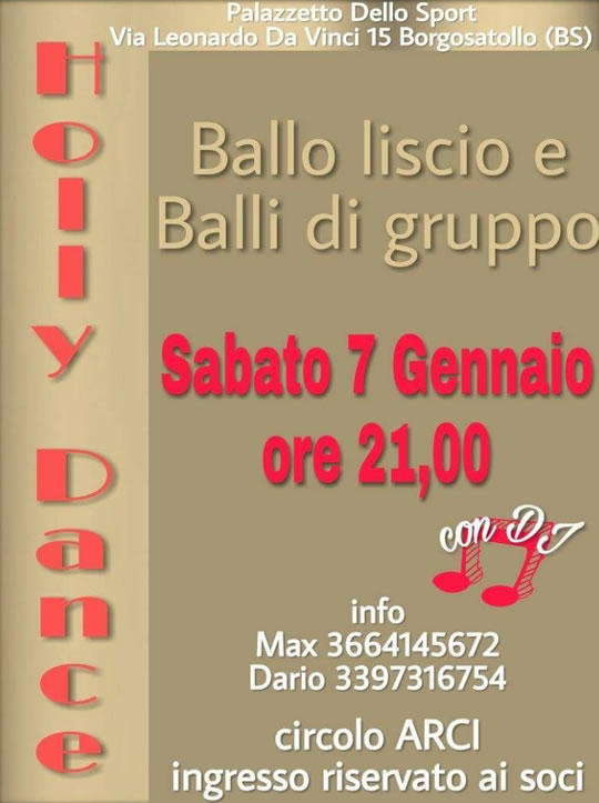 Ballo Liscio e Balli di Gruppo a Borgosatollo