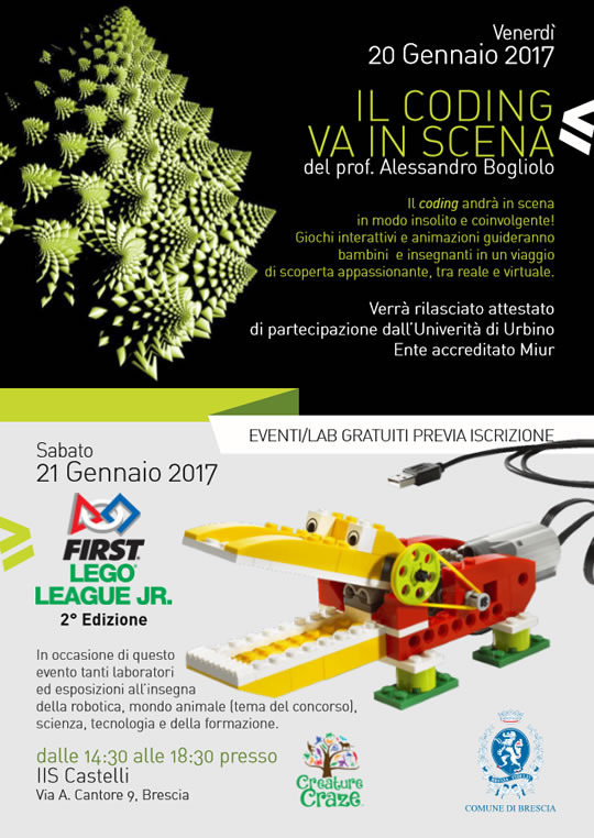 Robot e sScienza a Brescia