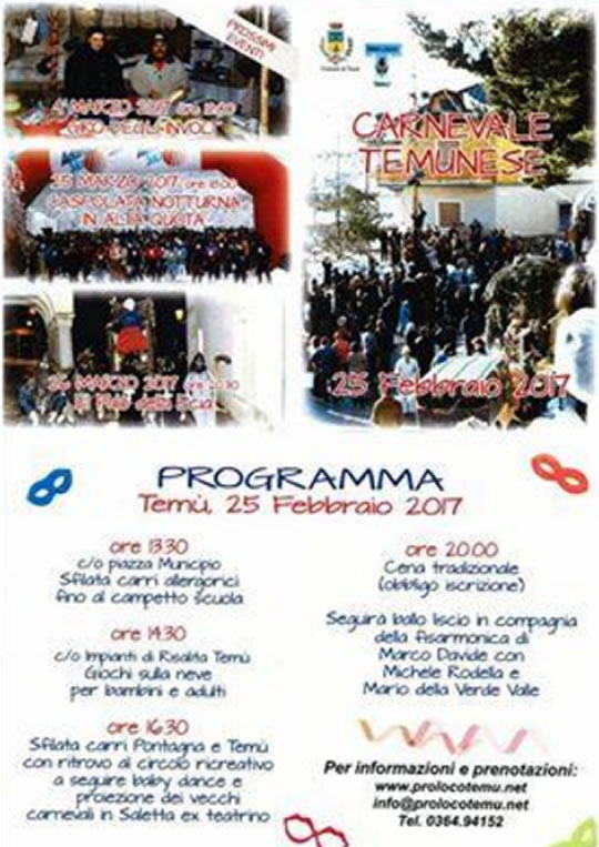 Carnevale Temunese