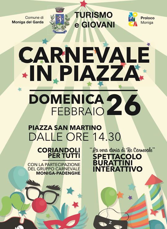 Carnevale in Piazza a Moniga