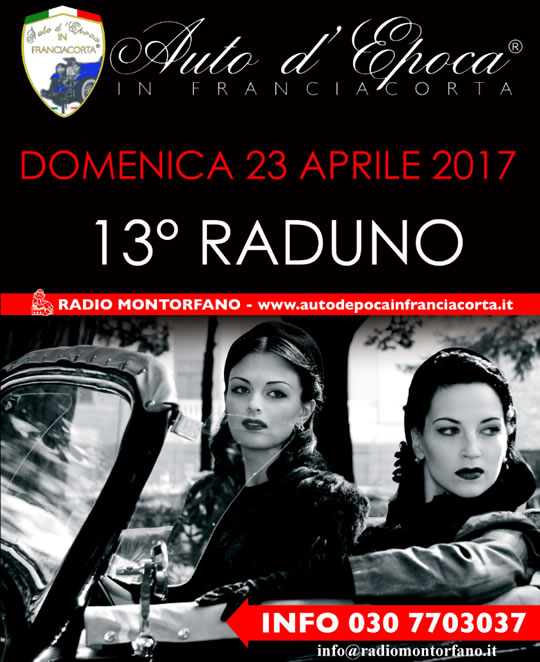 13 Raduno Auto d'Epoca in Franciacorta