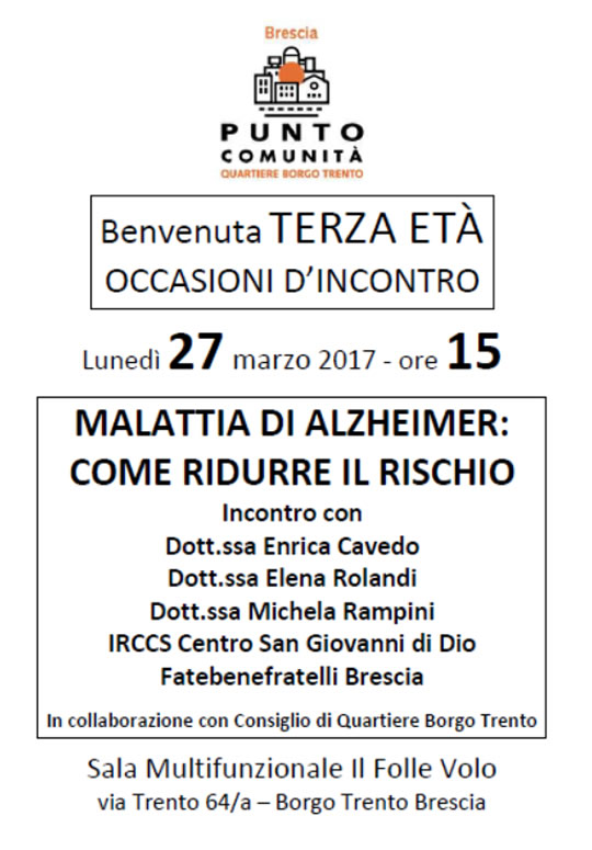 Benvenuta Terza Età a Brescia