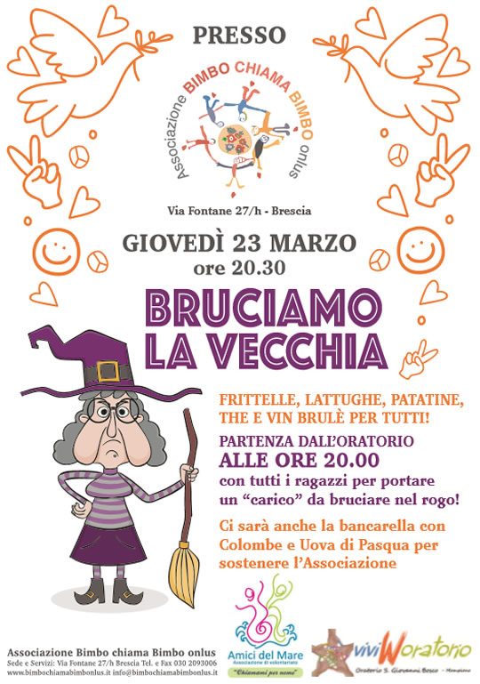Bruciamo la Vecchia a Brescia