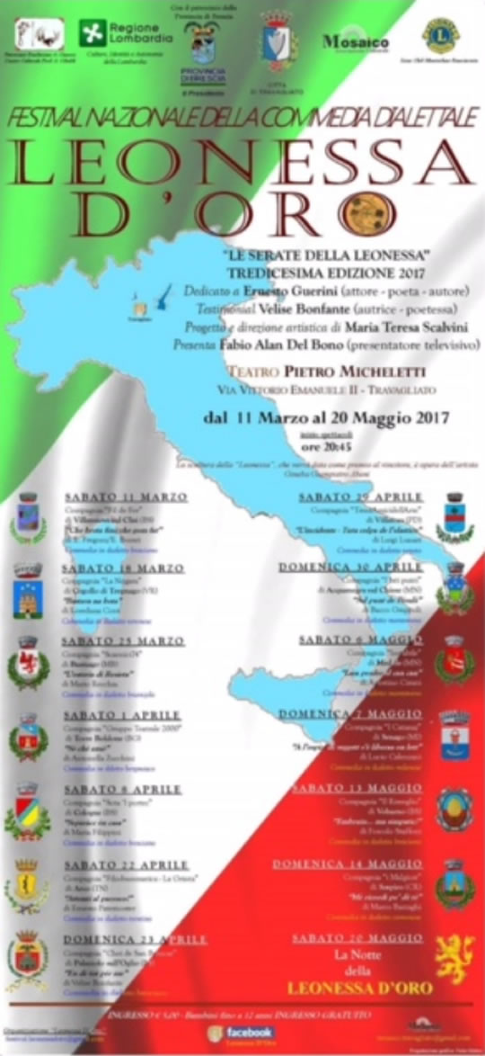 Festival Nazionale della Commedia Dialettale a Travagliato