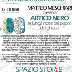 Matteo Meschiari presenta Artico Nero a Pisogne